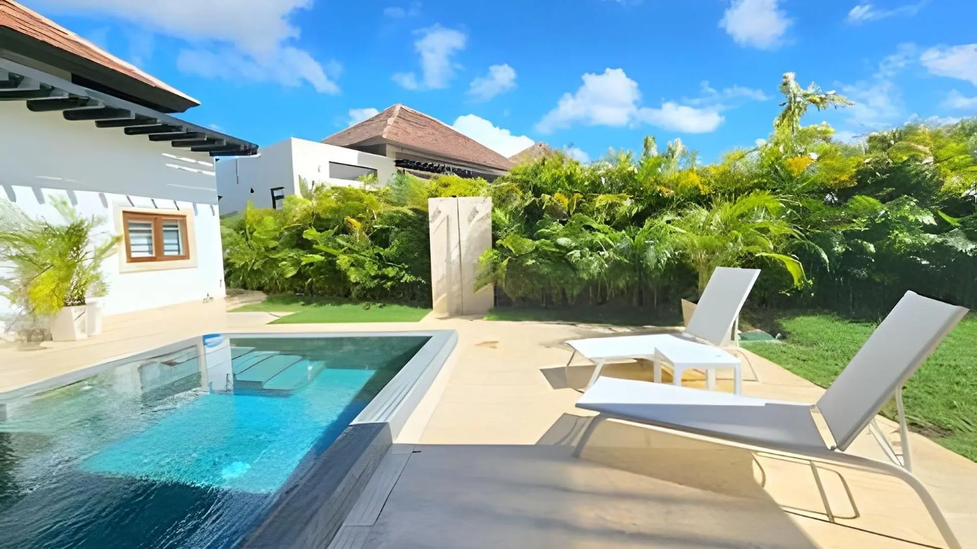 Tatil Evi Elegante Villa Privada De 4 Dormitorios Con Piscina Y Jacuzzi Punta Cana Dominik Cumhuriyeti